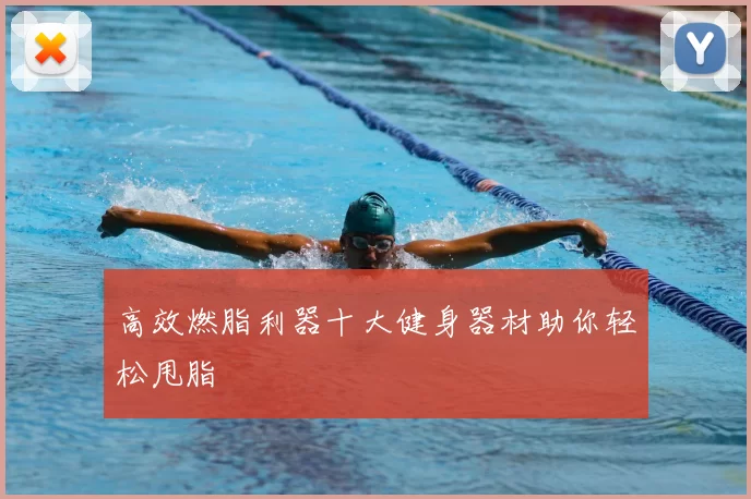 高效燃脂利器十大健身器材助你轻松甩脂