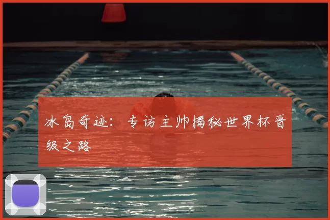 冰岛奇迹：专访主帅揭秘世界杯晋级之路